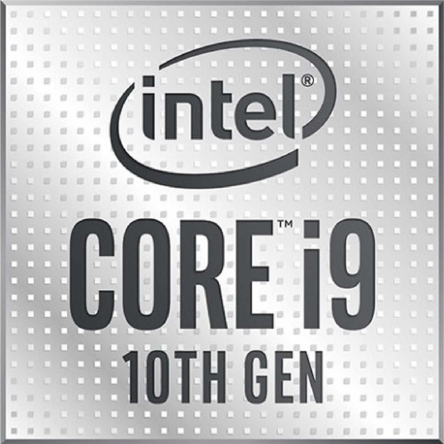 第10世代 i9 CPUシール
